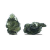 Hand Carved Moldavite Ganesh 20ct