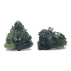 Handgeschnitzter Ganesh Moldavit 26ct 