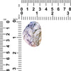Tiffany Stone Free-Form Cabochon 42mm - 1 piece