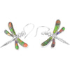 Starborn Ammolite Dragonfly Sterling Silver Earrings