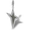 Starborn Creations Sterling Silver Muonionalusta Meteorite Star Pendant