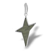Starborn Creations Sterling Silber Muonionalusta Meteorit Stern Anhänger 