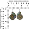 Starborn Sterling Silver Ammonite with Abalone Shell Inlay Pendant