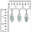 Starborn Sterling Silver Aquamarine Gemstone Cage Style Pendant