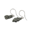 Starborn Sterling Silver Campo del Cielo Meteorite Nugget Earrings