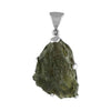 Starborn Sterling Silver Natural 15-20 Carat Moldavite Pendant