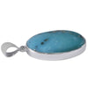 Starborn Sterling Silver Natural Nacozari Turquoise Pendant