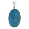 Starborn Sterling Silver Natural Nacozari Turquoise Pendant