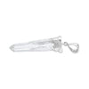 Starborn 5cm Quartzcrystal Tip Laser Brasil 925 Sterling Silver Pendant